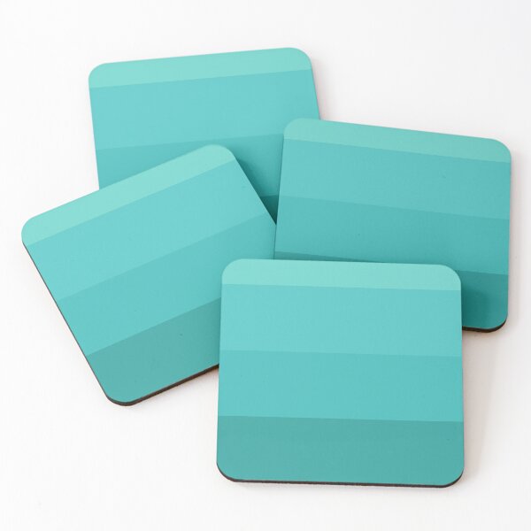 Item preview, Light Teal Ombré Blocks designed and sold by CPArtStudios.