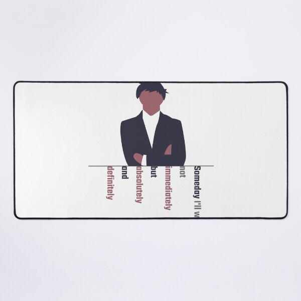 Entrepreneur quote Desk Mat