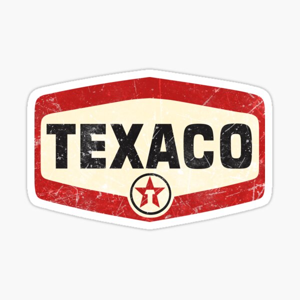 Huile pour voitures anciennes Texaco Motor Sticker