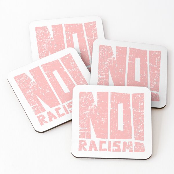 Item preview, No Racism Dusty Pink designed and sold by thegreatusa.