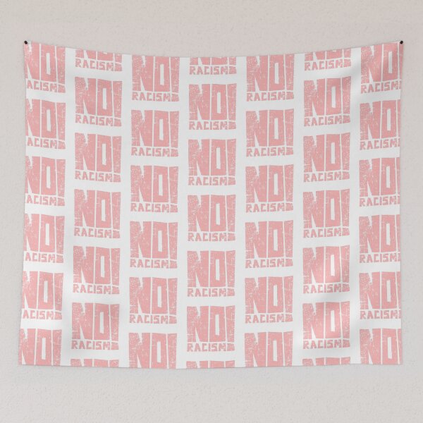Item preview, No Racism Dusty Pink designed and sold by thegreatusa.
