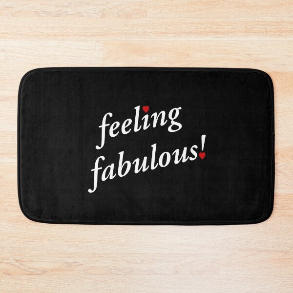 Item preview, feeling fabulous! Black. designed and sold by Bumpulous.