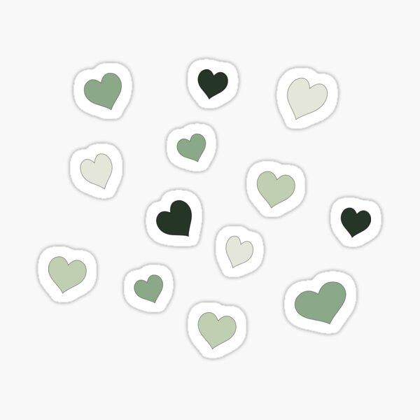 400 Green Hearts ideas