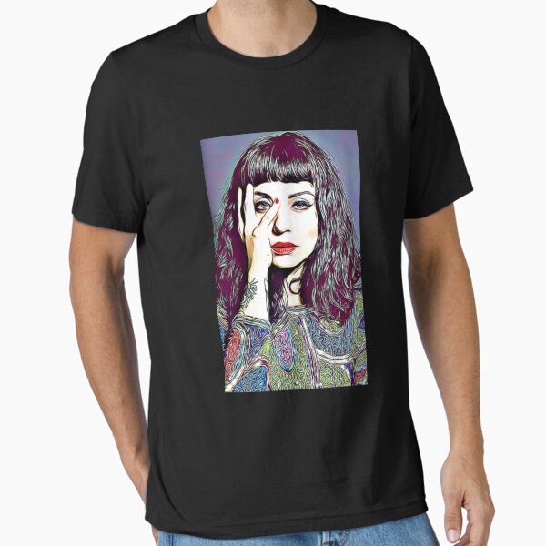 Vista previa del artículo con la obra «Pegatina Mon Laferte My Good Love», diseñado y vendido por urnsren.