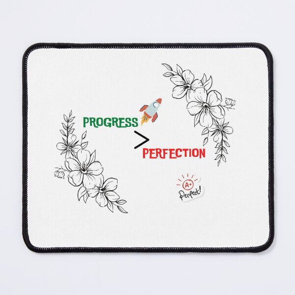 Item preview, Motivational Progress Over Perfection Back to School Teacher  designed and sold by Afleks.