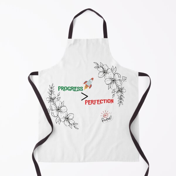 Item preview, Motivational Progress Over Perfection Back to School Teacher designed and sold by Afleks.