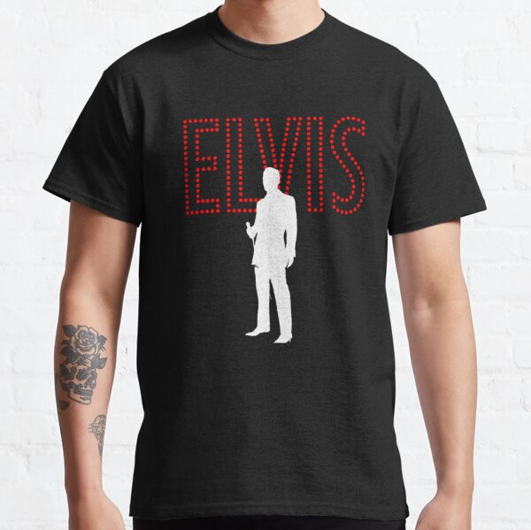 Elvis The King Rock And Roll Music Presley Las Vegas Jail house Rock Memphis Tupelo Nashville GraceLand Classic T-Shirt