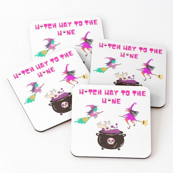 Item preview, witch way to the wine designed and sold by Kubik-Kuba.