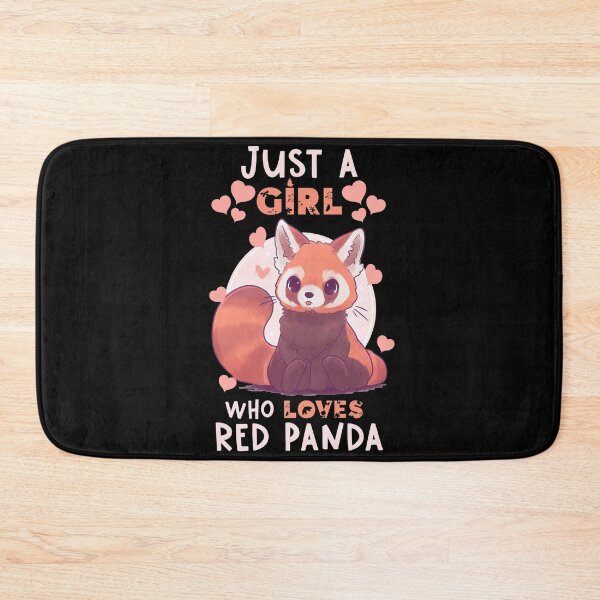 Item preview, Just A Girl Who Loves Red Panda designed and sold by sprintmoon.