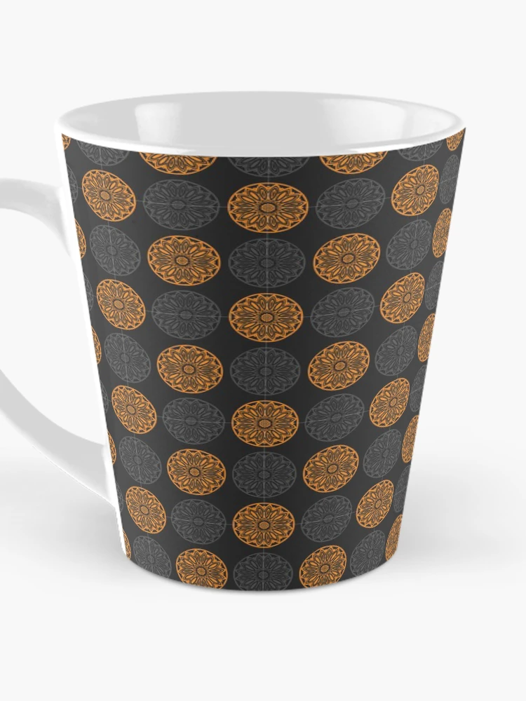 Thumbnail 3 of 4, Coffee Mug, Magic Circles Pattern designed and sold by RafaelLima7.