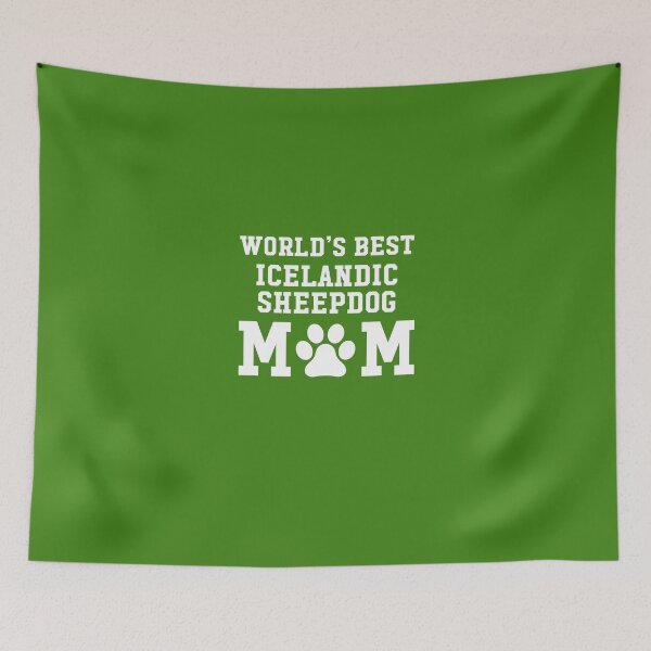 Item preview, World's Best Icelandic Sheepdog Mom designed and sold by AlwaysAwesome.