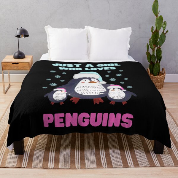 Item preview, Just A Girl Who Loves Penguins designed and sold by chloeinca.