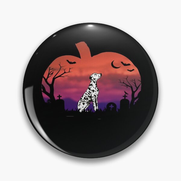 Item preview, Dalmatian Pumpkin - Halloween Cute Dalmatian Dog Gift designed and sold by Guarddogdrive.