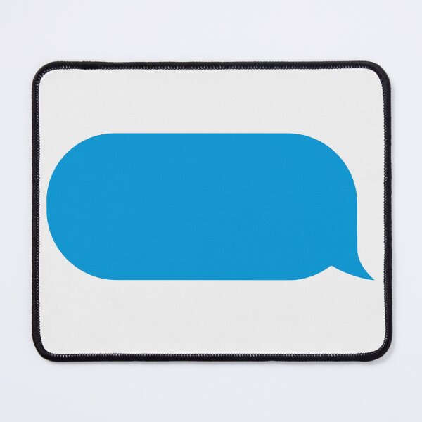 Item preview, Blank Message Bubble designed and sold by Biochao.