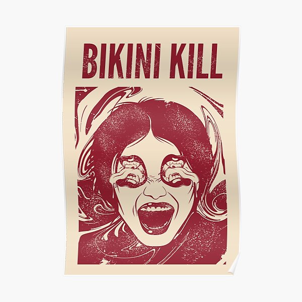 Bikini Kill - Vintage-Logo Poster