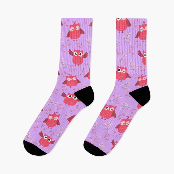 Item preview, I Just Freaking Love Owls Pink Pattern designed and sold by NechEmpire.