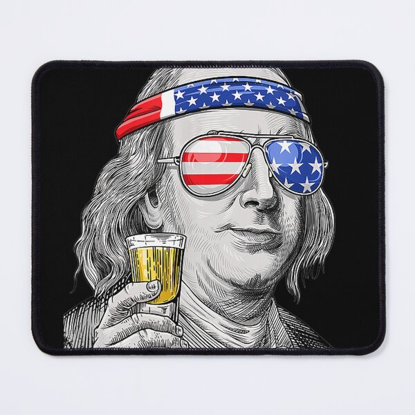 Item preview, Ben Drankin 4th of July Benjamin Franklin Men designed and sold by MiloszshiZse.
