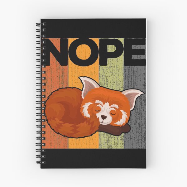 Item preview, Nope Red Panda designed and sold by sprintmoon.