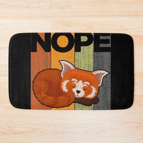 Item preview, Nope Red Panda designed and sold by sprintmoon.
