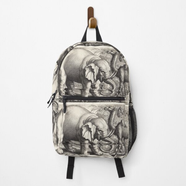 Item preview, Elephant and Camel by Wenceslas Hollar designed and sold by Amanda1775.