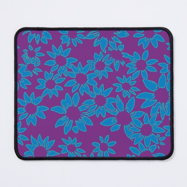 Item preview, Scarf Black Eyed Susie Pop Aqua Purple by Swoot designed and sold by swoottees.