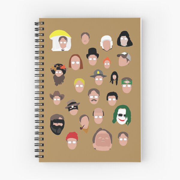 Item preview, The Many Faces of Dwight designed and sold by doctorheadly.