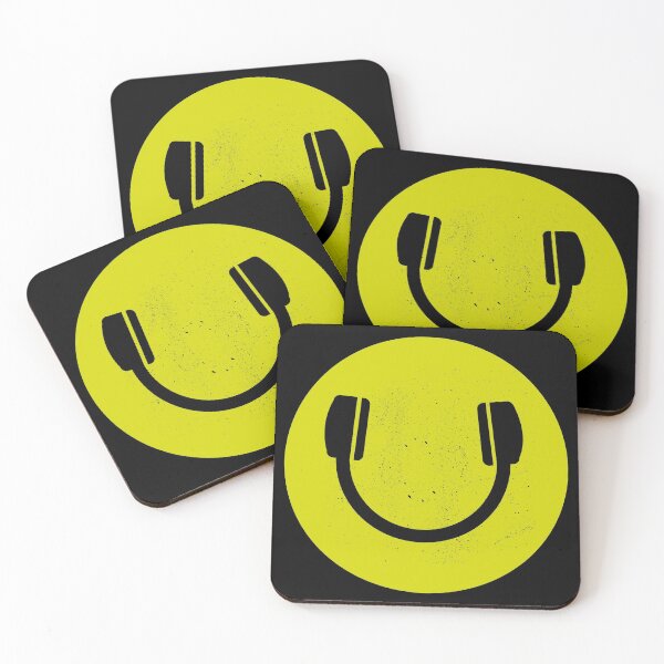 Artikelvorschau, Headphone Smiley - Music - Good vibes entworfen und verkauft von Tee-Star.