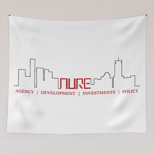 Item preview, NURE Long Logo (ALL PROFITS DONATED TO NURE) designed and sold by George Lantz.