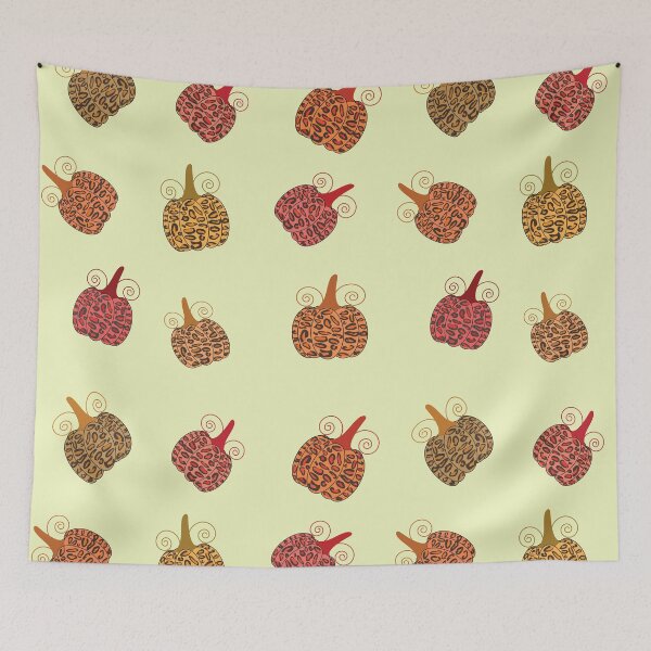 Item preview, Cute leopard pumpkin pattern  designed and sold by Yasminepatterns .