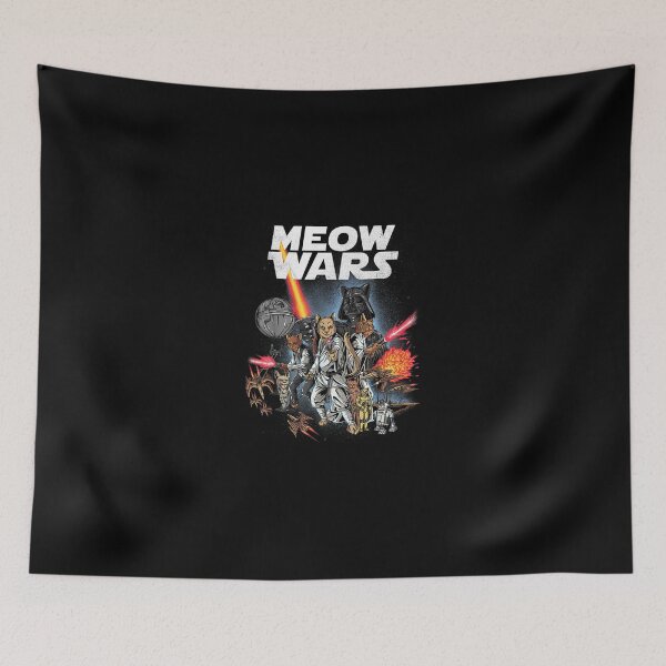 Item preview, Ca Meow Wars Funny Cat Wars Cat designed and sold by Chanielshian.