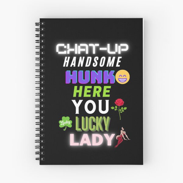 Item preview, Chat-Up Handsome Hunk Here designed and sold by OliDesigns.