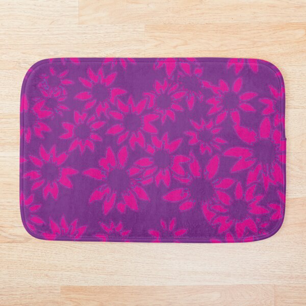 Artikelvorschau, Schal Black Eyed Susie Pop Hot Pink Purple von Swoot entworfen und verkauft von swoottees.