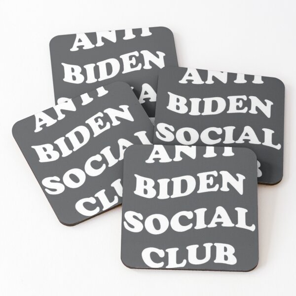 Item preview, Anti Biden Social Club (on back) designed and sold by FunnySerious.