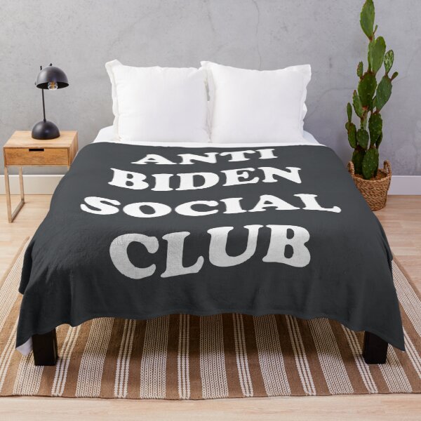 Item preview, Anti Biden Social Club (on back) designed and sold by FunnySerious.