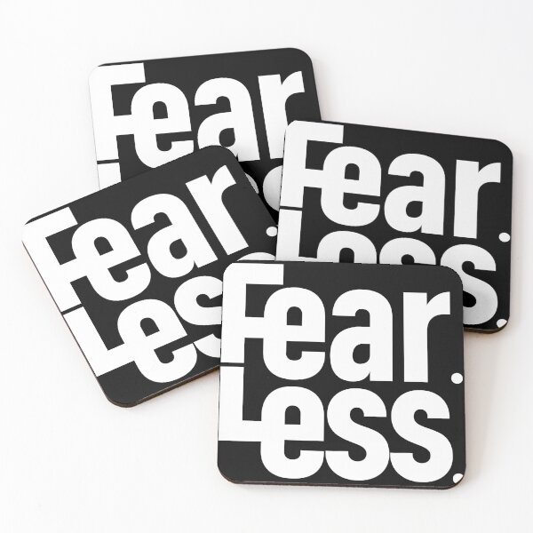 Item preview, Fear. Less. Fearless  designed and sold by EmptyNestGifts.