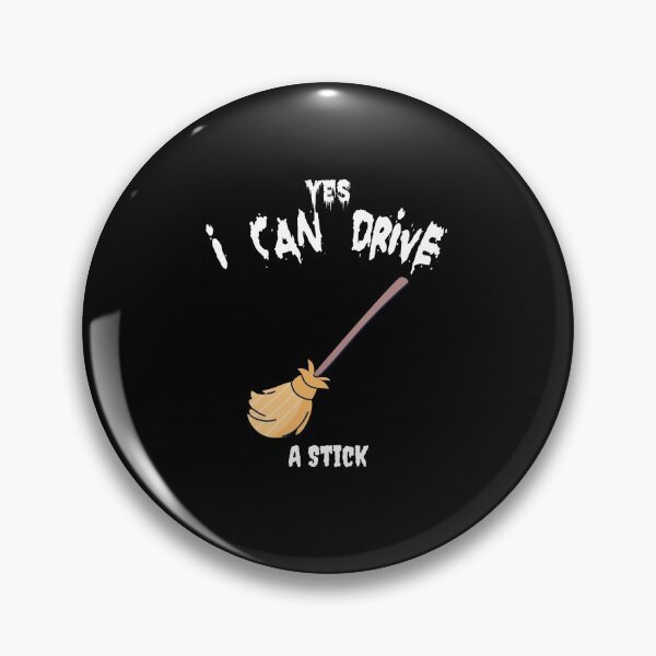 Item preview, Yes Actually I Can Drive A Stick Shirt Halloween Witch Kids Gift designed and sold by YourgiftShop.