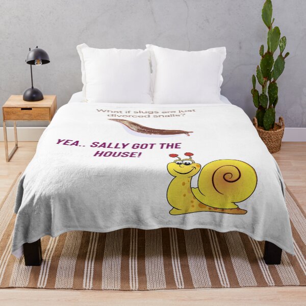 Item preview, What if slugs are just divorced snails? Yea..Sally got the house. designed and sold by Kidzx6.