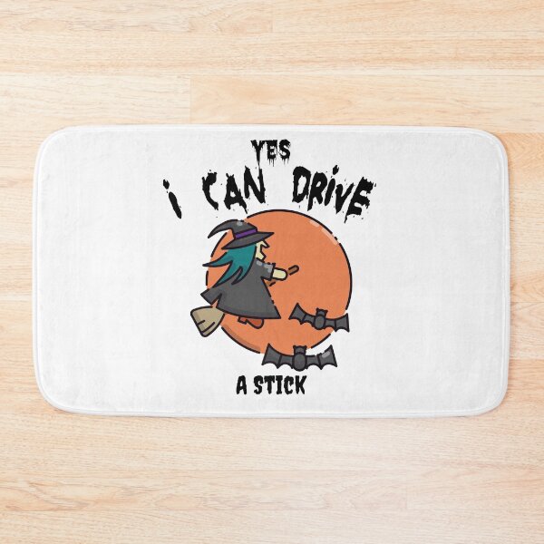 Item preview, Why Yes I Can Drive A Stick Funny Witch Costume designed and sold by YourgiftShop.