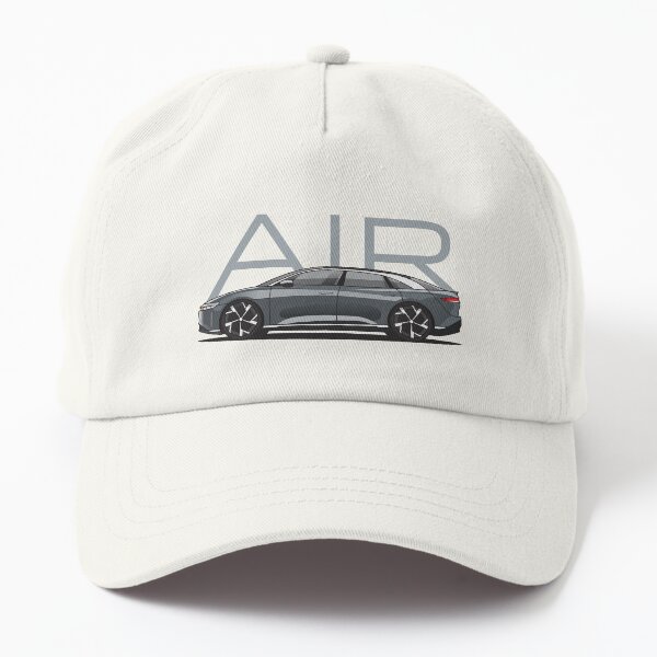 Lucid Motors Air Electric Car Gray Dad Hat