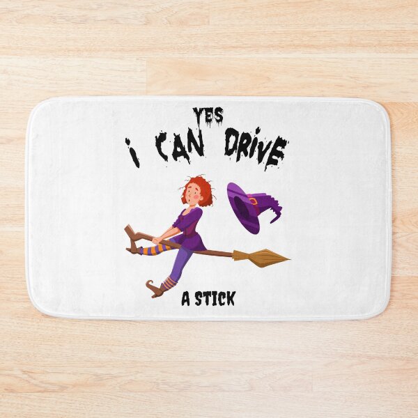 Item preview, Womens Why Yes I Can Drive A Stick T-Shirt Funny Halloween Gift Tee designed and sold by YourgiftShop.