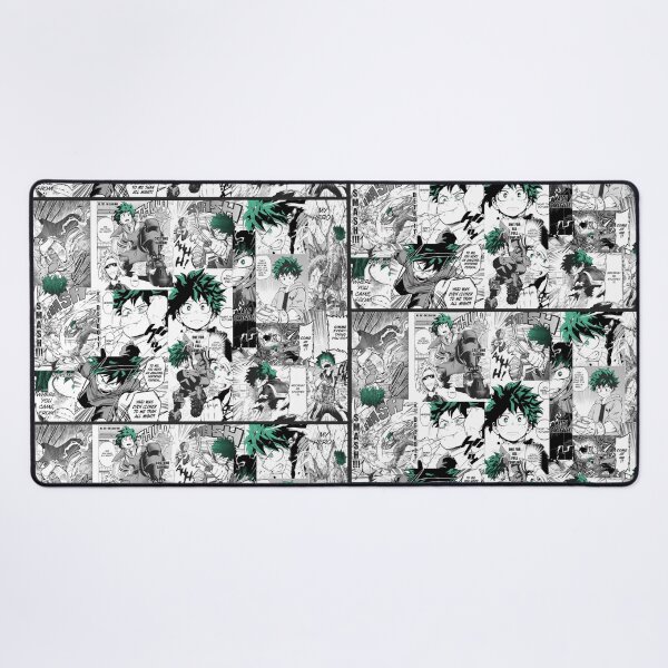 My Hero Academia Deku Manga Collage Desk Mat