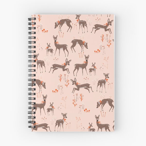 Aperçu de l'œuvre Cerf avec ruban rouge créée et vendue par Petit Faon Prints.