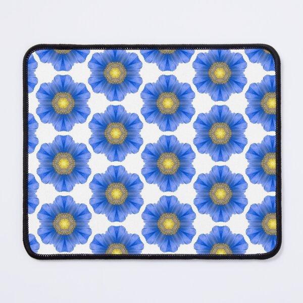 Aperçu de l'œuvre Coquelicots bleus peints créée et vendue par LittleBettyMakes.