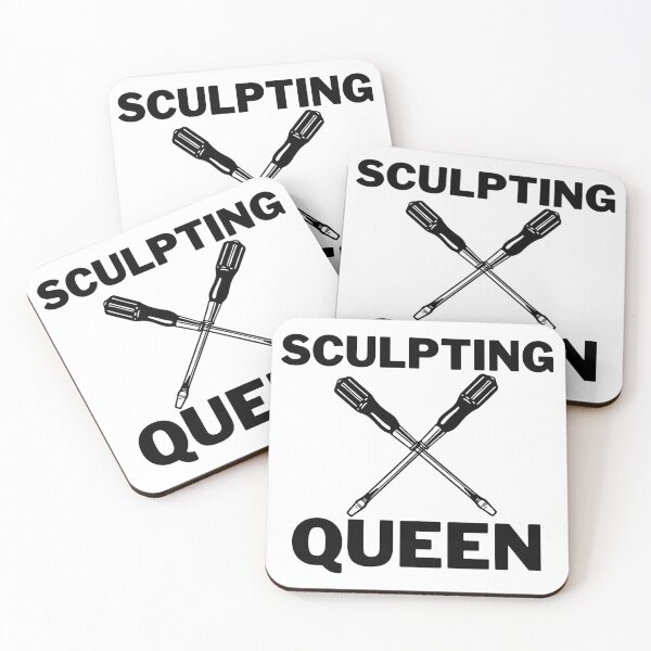 Item preview, Sculpting Queen Funny T-shirt women gift designed and sold by InnovantDesigns.