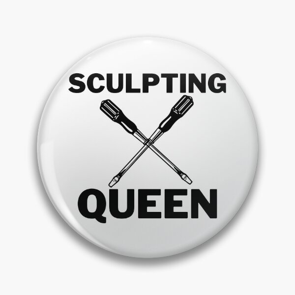 Item preview, Sculpting Queen Funny T-shirt women gift designed and sold by InnovantDesigns.