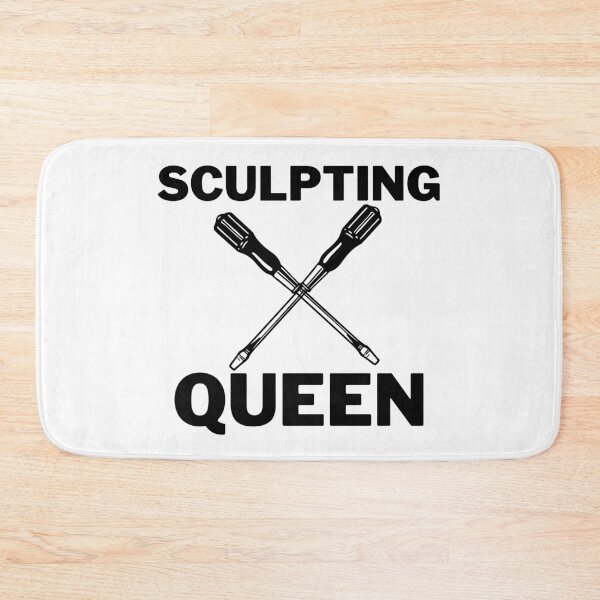 Item preview, Sculpting Queen Funny T-shirt women gift designed and sold by InnovantDesigns.