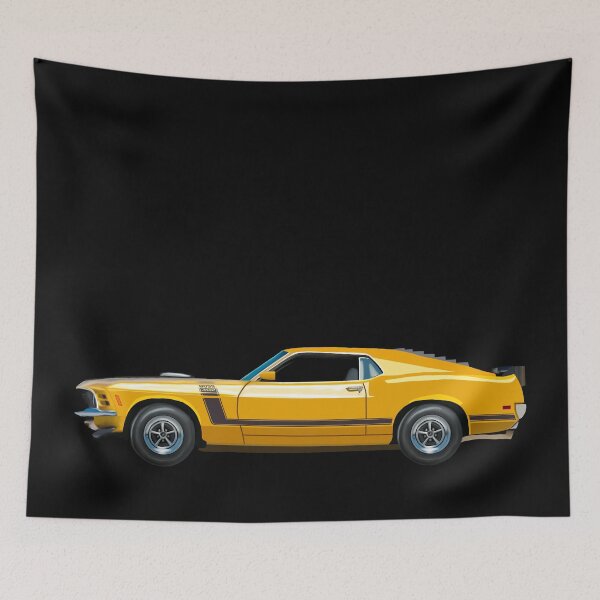 Item preview, 1970 Mustang Boss 302 designed and sold by Michelle Szalai.