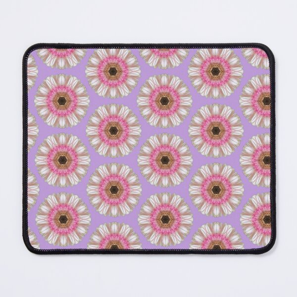 Item preview, Pink gerbera on lilac designed and sold by LittleBettyMakes.