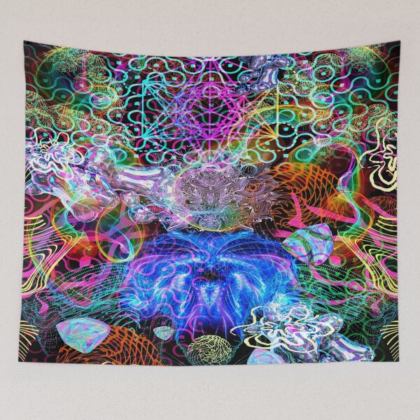 Item preview, Free Style Psychedelia designed and sold by Discordant Dreams Art.