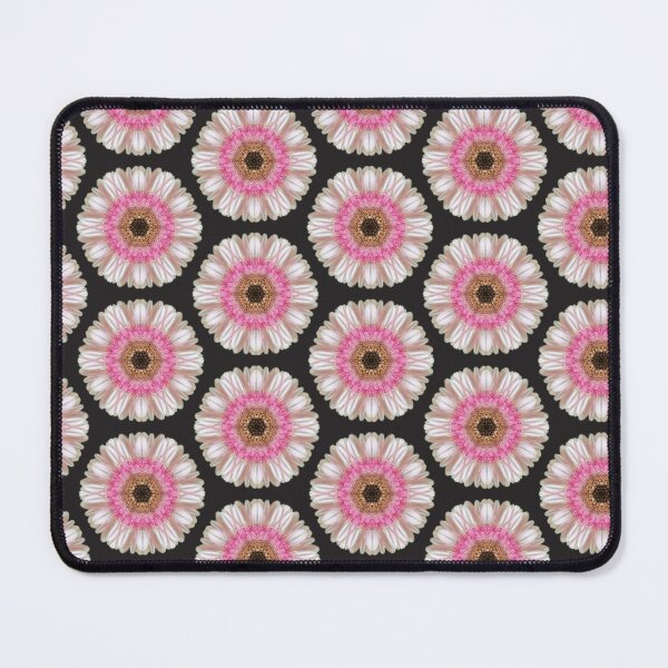 Item preview, Pink gerbera on black designed and sold by LittleBettyMakes.